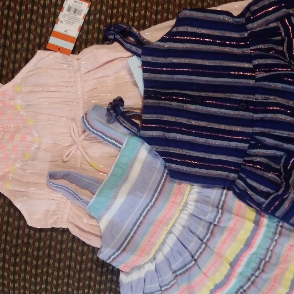 Colorful Striped and Patterned Dresses
